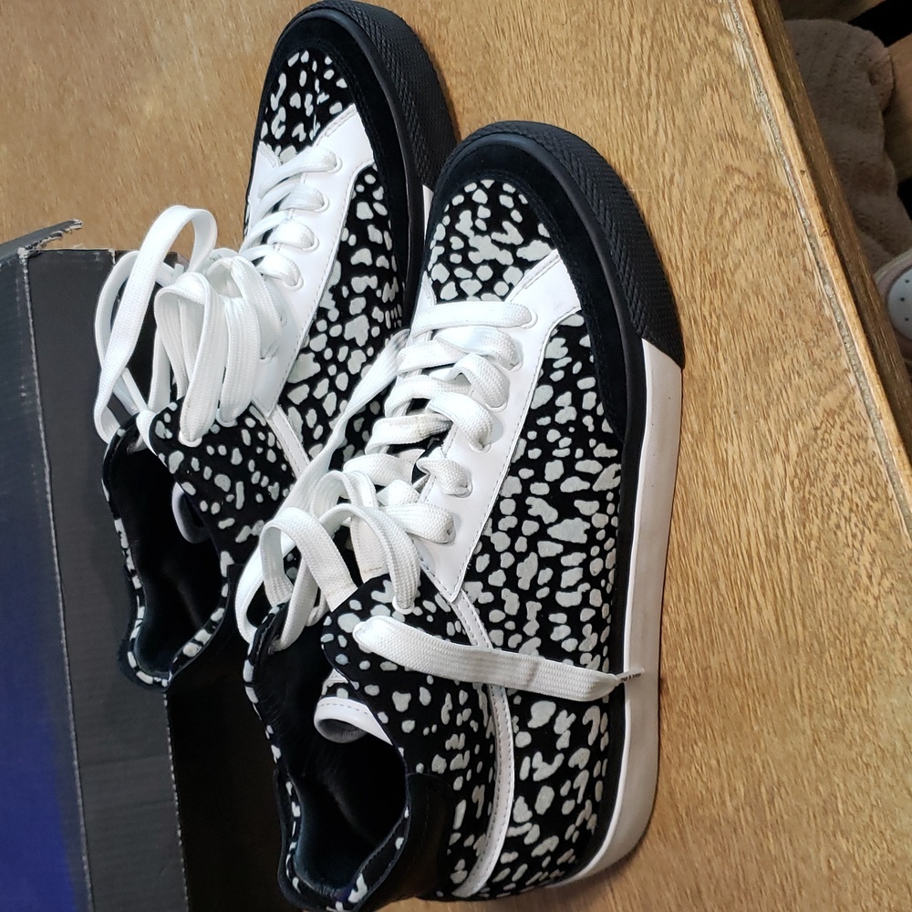 Rag & Bone Rb Army High Women's Size 11 Cheetah C… - image 1